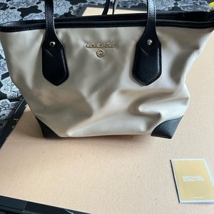 Michael Kors nylon medium sized tote bag.